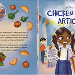 Chicken Livers and Artichokes kids book teaching food and curiosity