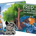Fred the Super Saves the Mangroves children’s book by Pina Bird