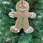 Palm Tree Book & Gingerbread Ornament